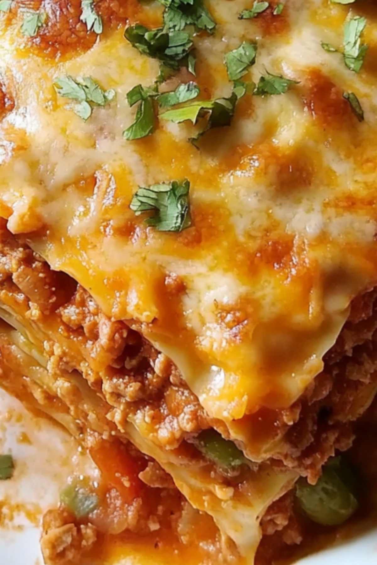 Mexican Lasagna - No Lasagna Noodles!