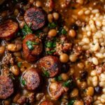 Black-Eyed Peas with Bacon and Sausage 5 Black-Eyed Peas with Bacon and Sausage