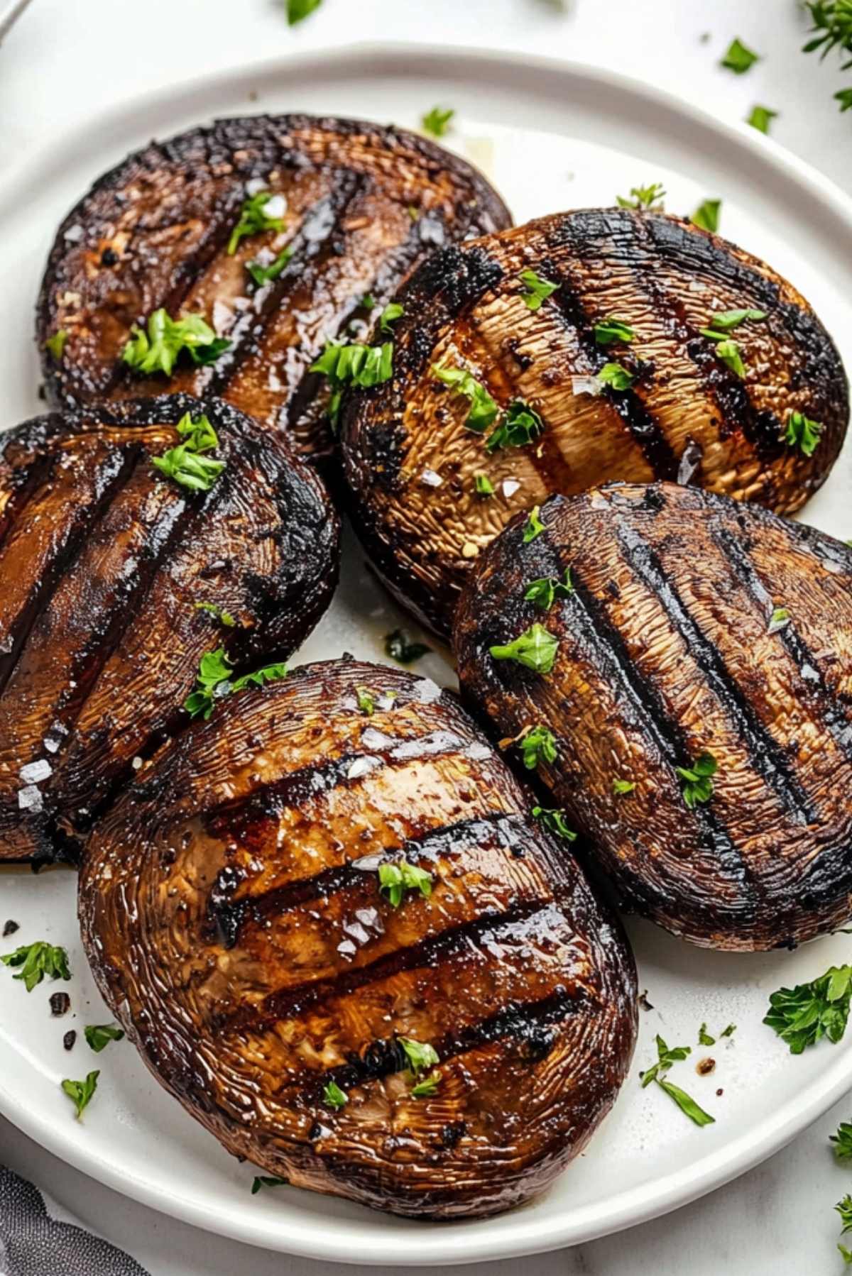 Easy Grilled Portobello Mushrooms Recipe