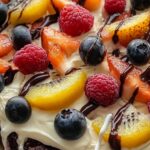Brownie Fruit Pizza 5 Brownie Fruit Pizza
