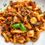 Mushroom Bolognese