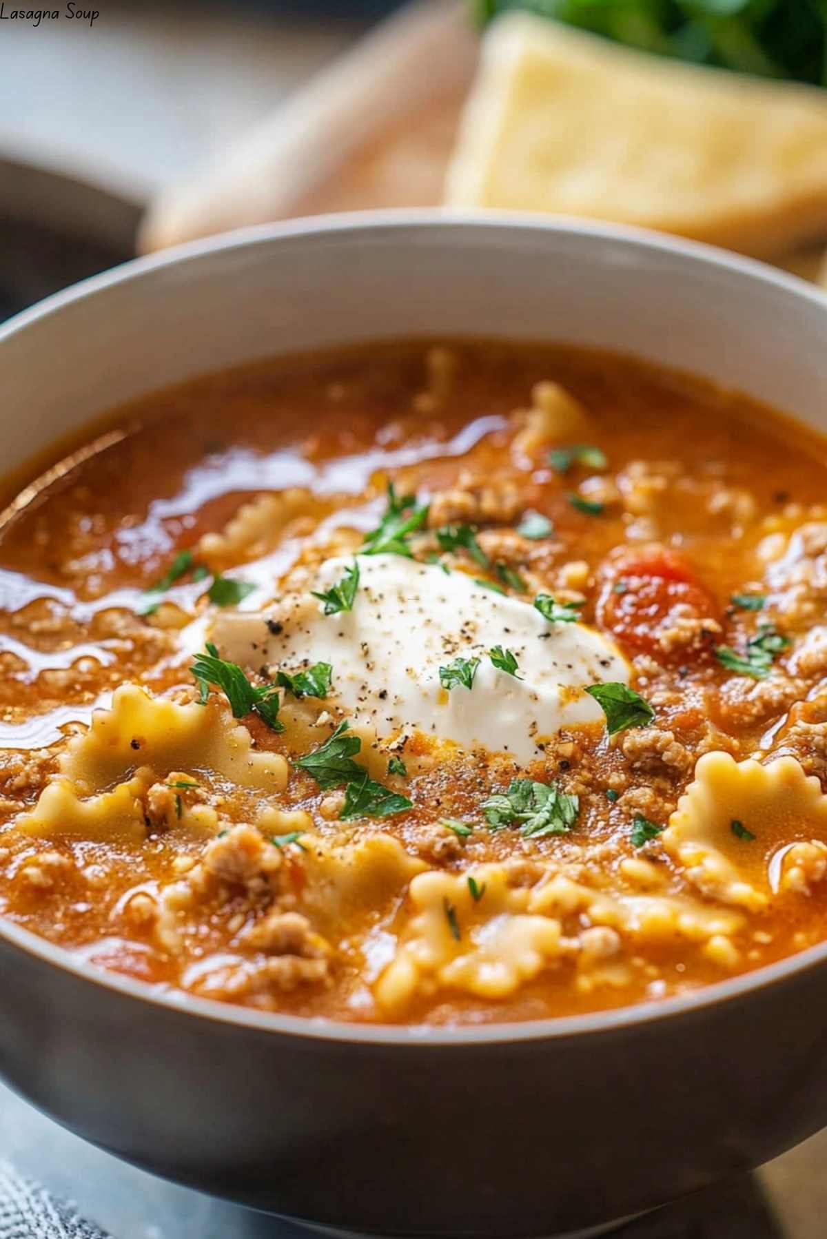 Lasagna Soup