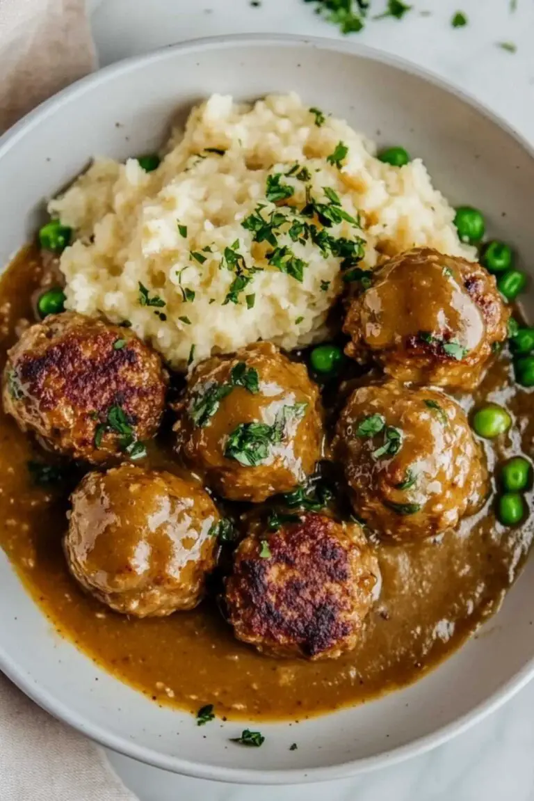Meatballs with Gravy