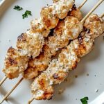 Air Fryer Garlic Parmesan Chicken Skewers 5 Air Fryer Garlic Parmesan Chicken Skewers