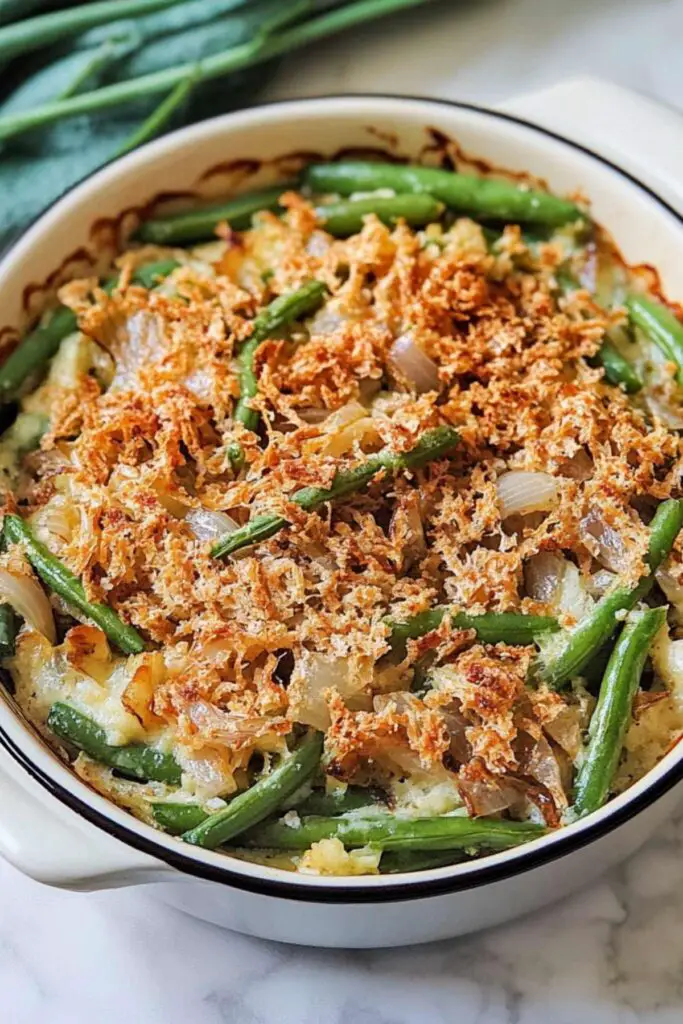 French Onion Green Bean Casserole 4 French Onion Green Bean Casserole