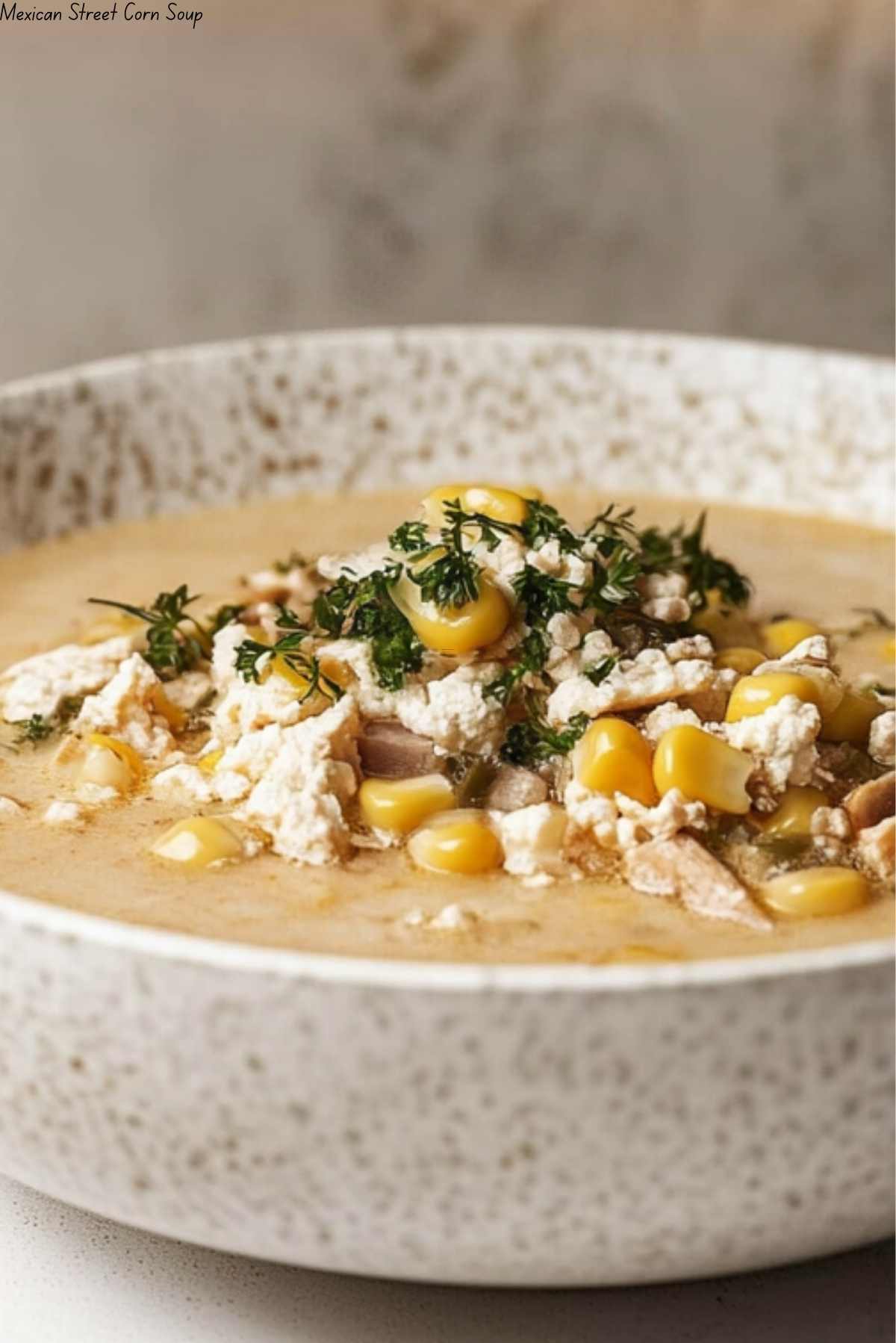 Mexican Street Corn Soup