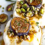 Goat Cheese Appetizer with Honey, Fig & Pistachios 5 Goat Cheese Appetizer with Honey, Fig & Pistachios