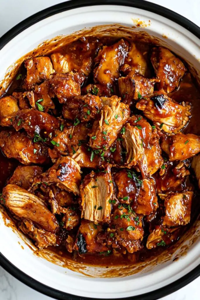 Crockpot BBQ Chicken 4 Crockpot BBQ Chicken