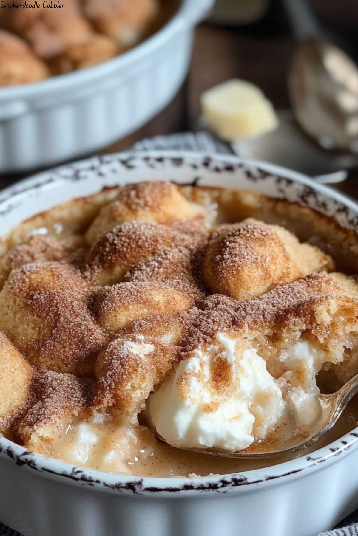 Snickerdoodle Cobbler
