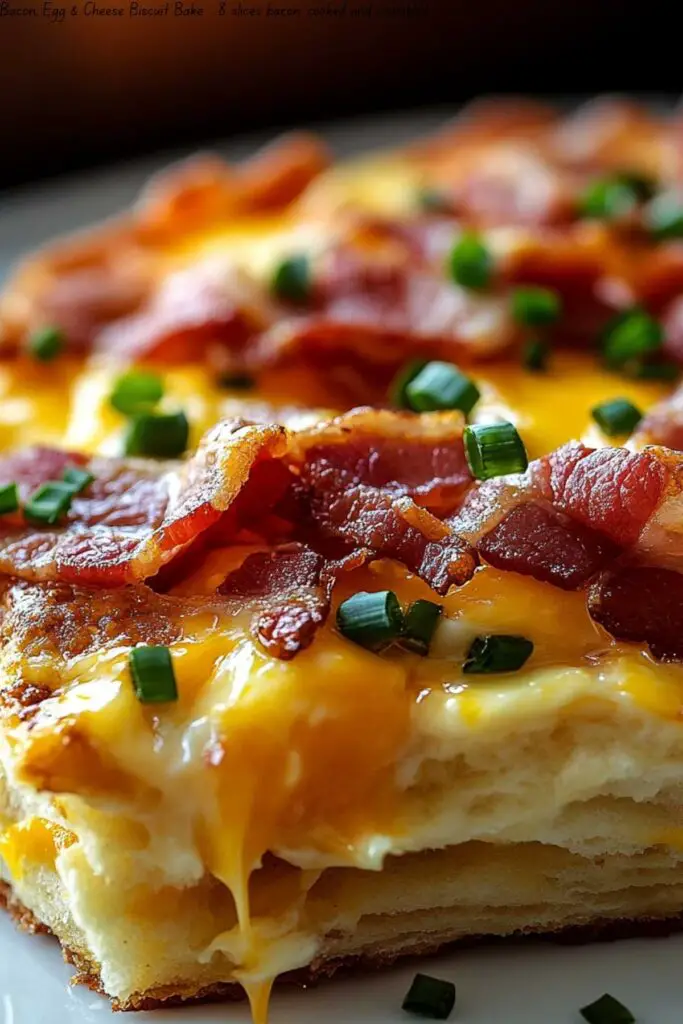 Bacon, Egg & Cheese Biscuit Bake 4 Bacon, Egg & Cheese Biscuit Bake