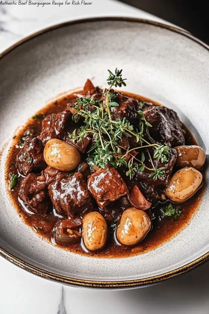 Authentic Beef Bourguignon Recipe for Rich Flavor RecipeCoo