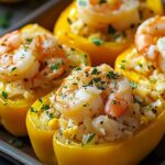 Crab and Shrimp Stuffed Bell Peppers 5 Crab and Shrimp Stuffed Bell Peppers