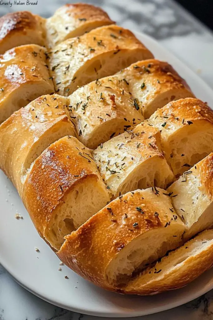 Crusty Italian Bread 4 Crusty Italian Bread