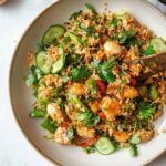 Satay Crispy Rice Salad 5 Satay Crispy Rice Salad