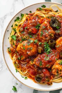 Slow Cooker Chicken Cacciatore