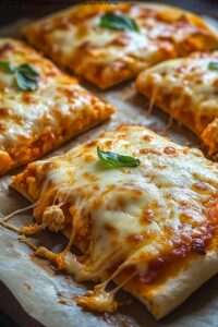 Ooey-Gooey Buffalo Chicken Pizza Pockets: Perfect for Parties