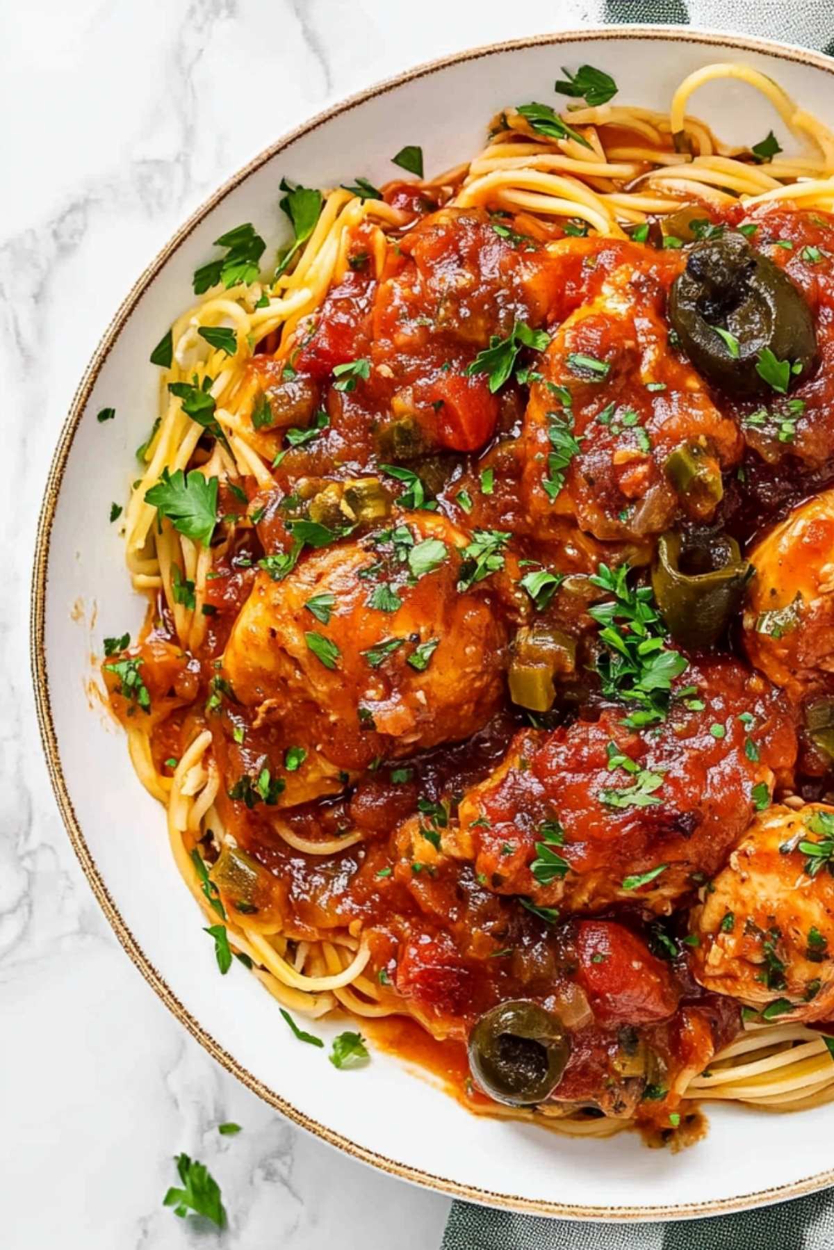Slow Cooker Chicken Cacciatore
