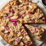 Almond Rhubarb Coffee Cake 5 Almond Rhubarb Coffee Cake