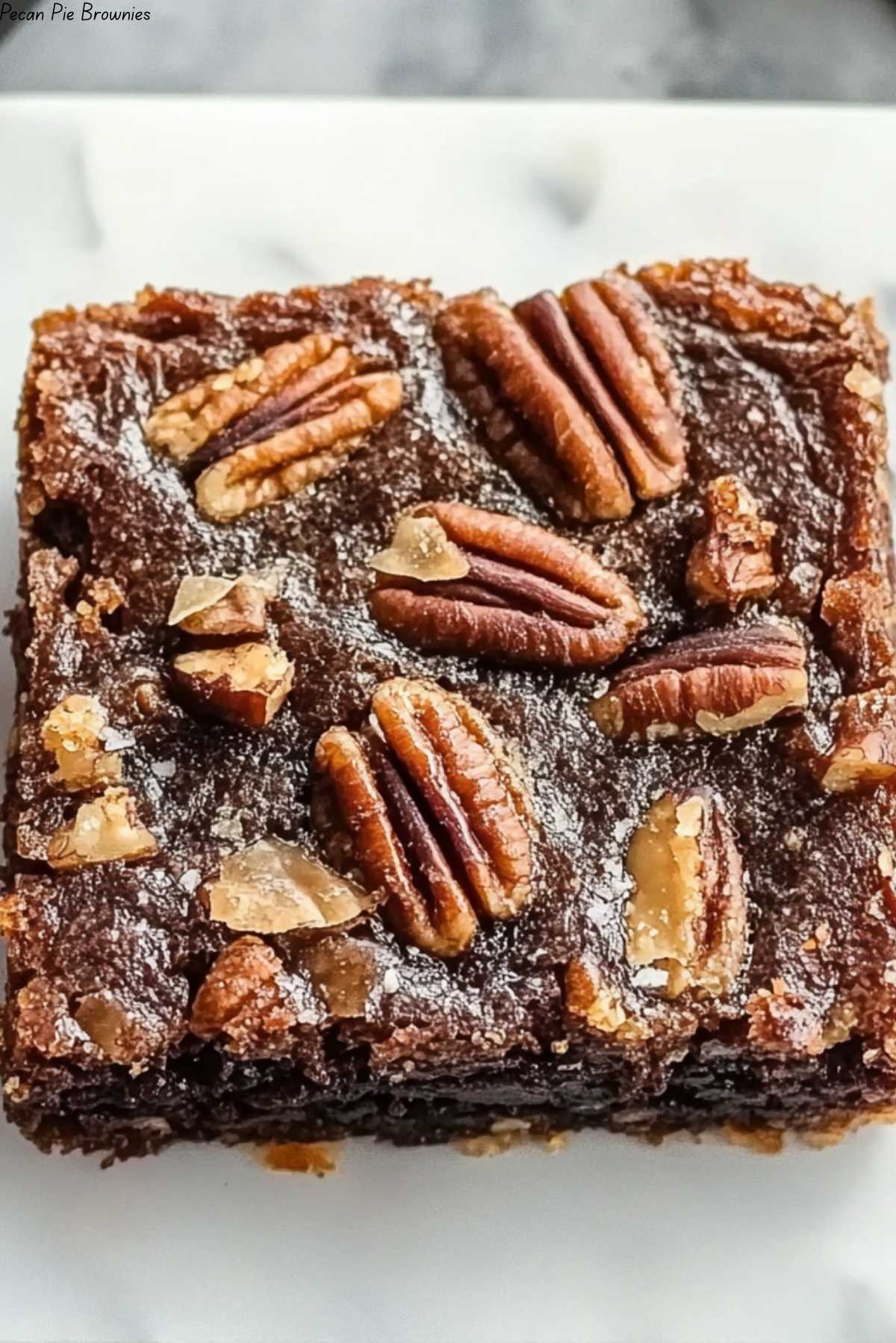 Pecan Pie Brownies