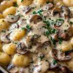 Mushroom Gnocchi with Parmesan Cream Sauce Recipe 5 Mushroom Gnocchi with Parmesan Cream Sauce Recipe
