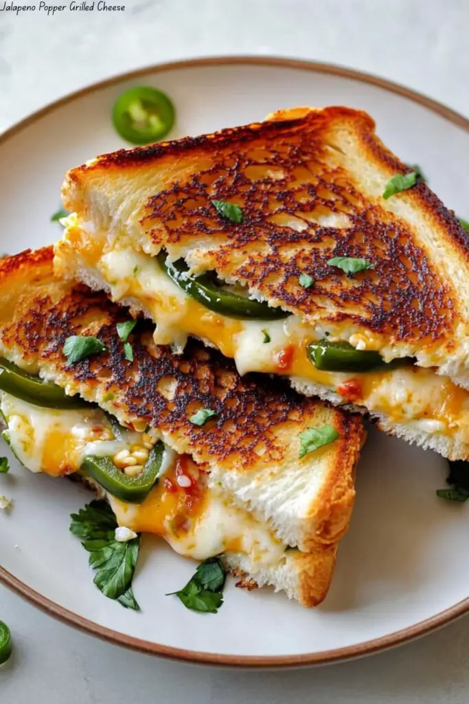 Jalapeno Popper Grilled Cheese 4 Jalapeno Popper Grilled Cheese