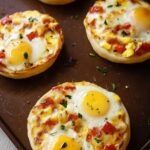 English Muffin Breakfast Pizzas 5 English Muffin Breakfast Pizzas
