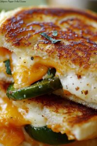 Jalapeno Popper Grilled Cheese