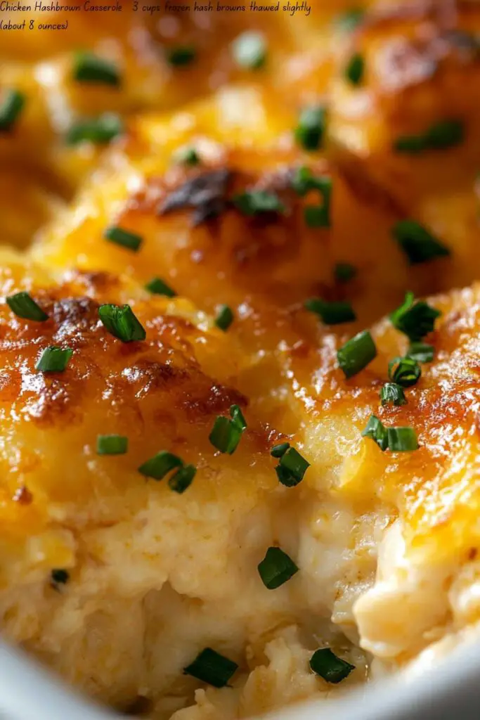 Chicken Hashbrown Casserole 4 Chicken Hashbrown Casserole