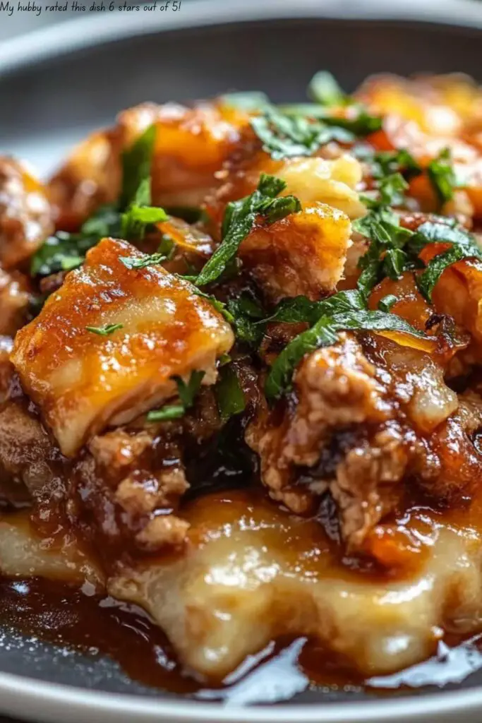 My hubby rated this dish 6 stars out of 5! 4 My hubby rated this dish 6 stars out of 5!