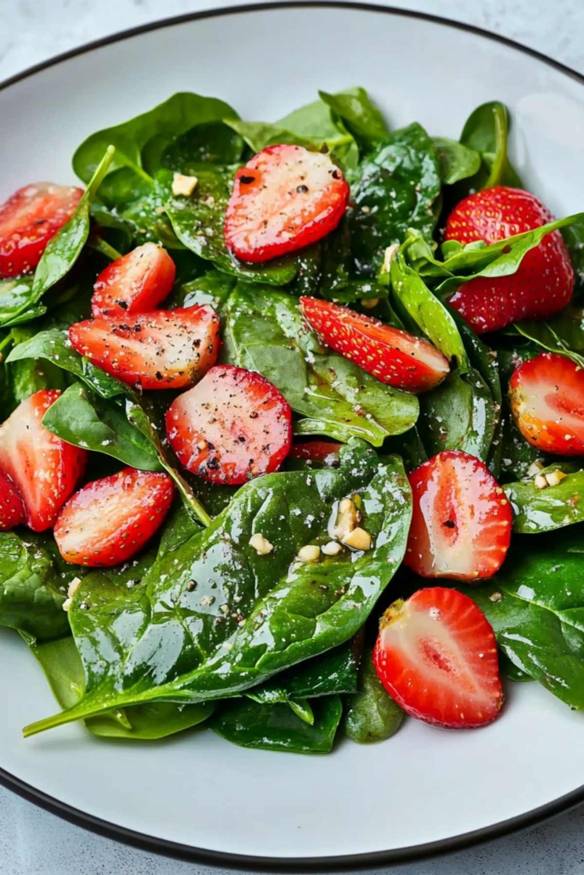 Spinach and Strawberry Salad