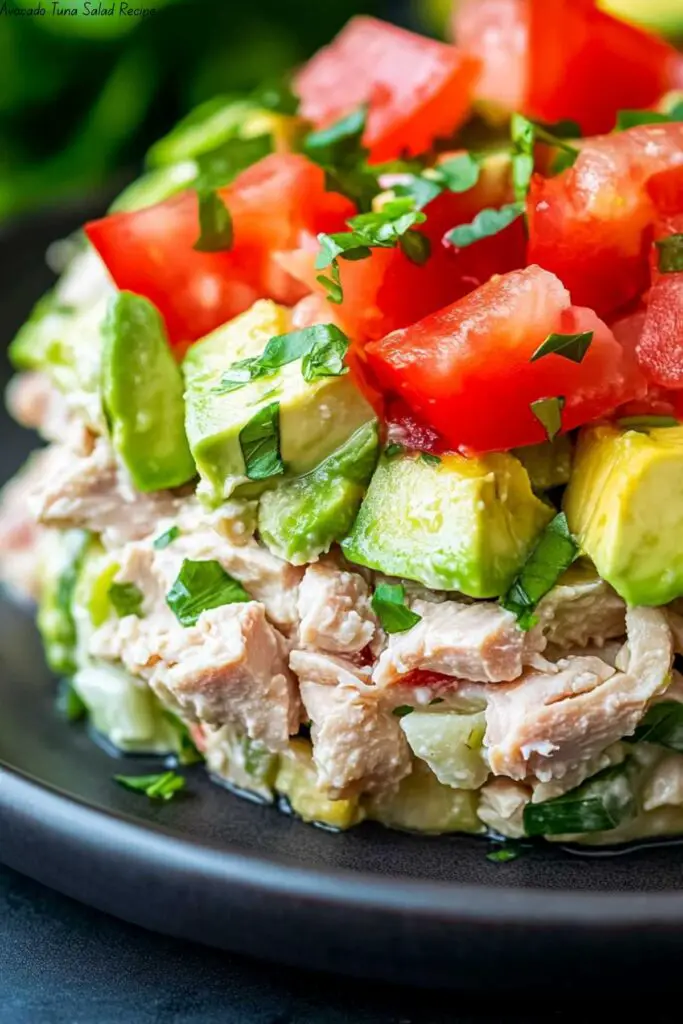 Avocado Tuna Salad Recipe 4 Avocado Tuna Salad Recipe