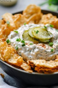 Fried Pickle Ranch Dip