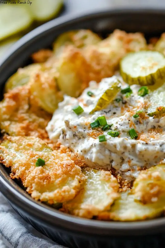 Fried Pickle Ranch Dip