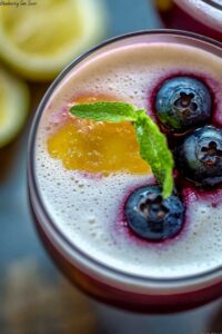 Blueberry Gin Sour