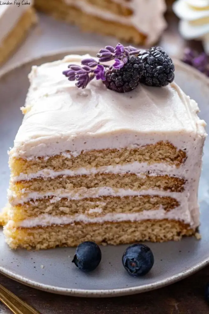 London Fog Cake 4 London Fog Cake