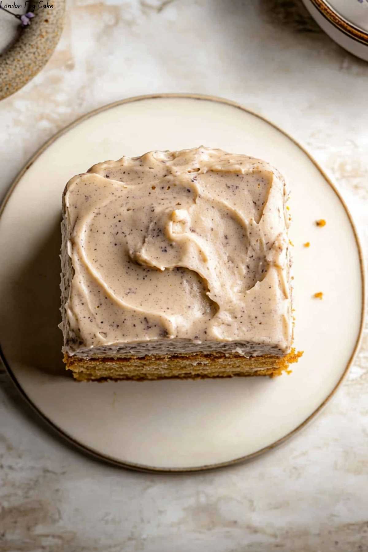 London Fog Cake