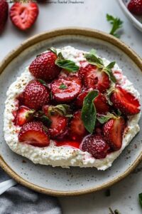 Whipped Feta Dip With Roasted Strawberries