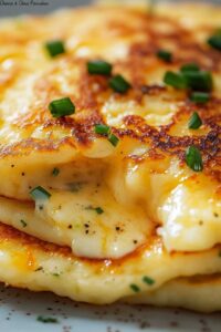 Cheese & Chive Pancakes