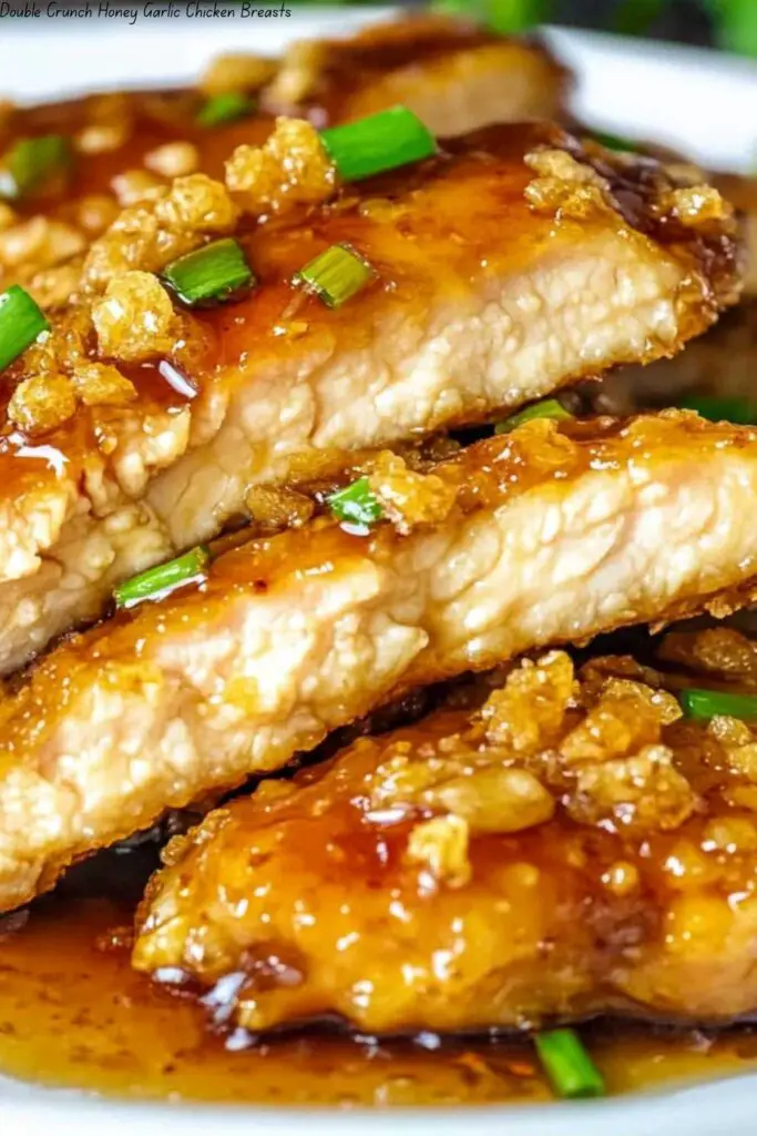 Double Crunch Honey Garlic Chicken Breasts 4 Double Crunch Honey Garlic Chicken Breasts
