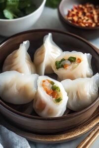 Crispy Rice Paper Dumplings