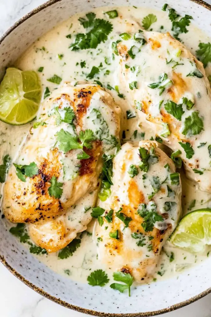 Creamy Coconut Lime Chicken 4 Creamy Coconut Lime Chicken