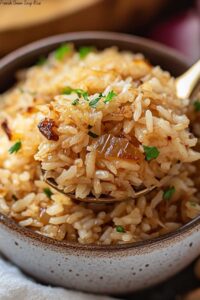 French Onion Soup Rice