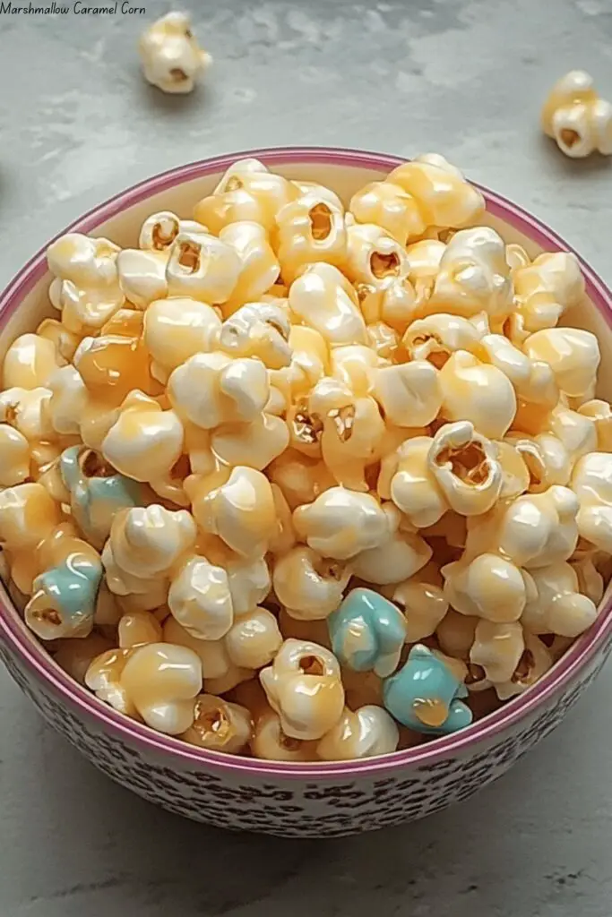 Marshmallow Caramel Corn 4 Marshmallow Caramel Corn