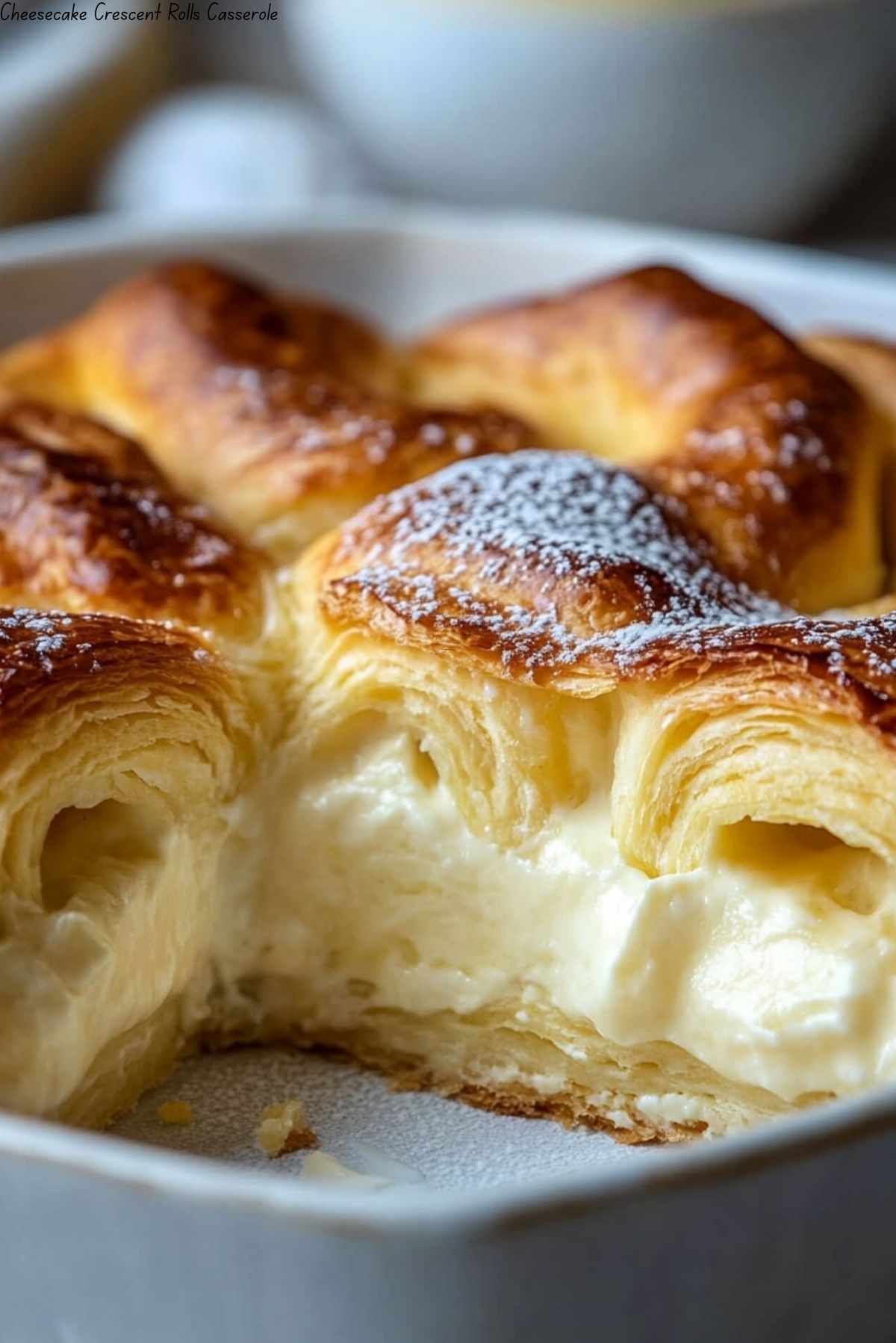 Cheesecake Crescent Rolls Casserole