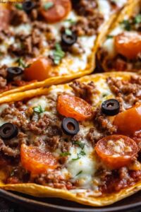 Meat Lovers Pizza Tacos