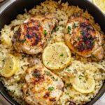 One Pot Greek Chicken and Lemon Rice 5 One Pot Greek Chicken and Lemon Rice