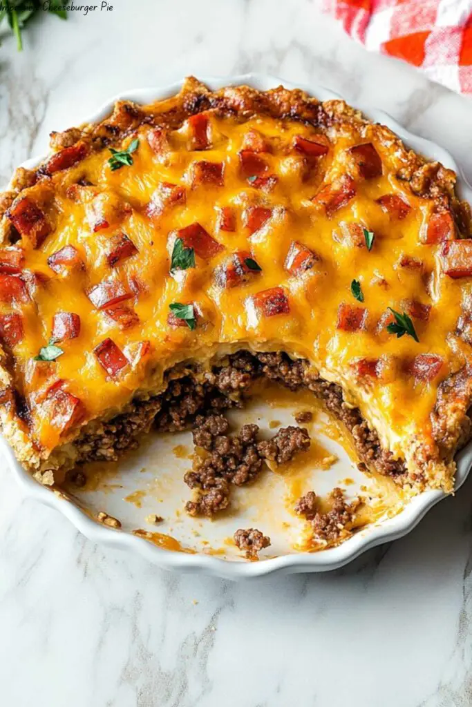 Impossible Cheeseburger Pie 4 Impossible Cheeseburger Pie