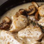 Creamy Brie Chicken & Mushrooms 3 Creamy Brie Chicken & Mushrooms