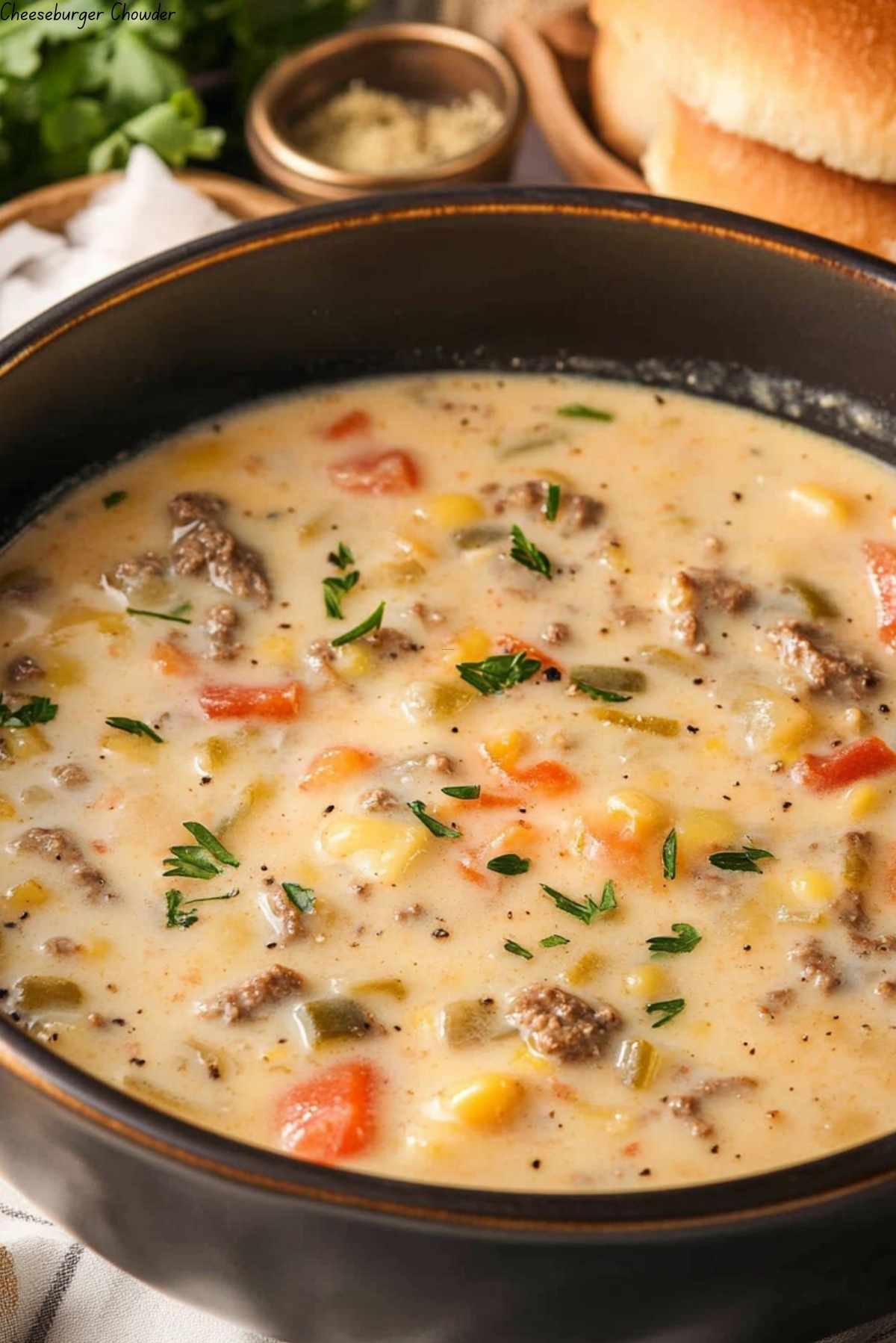 Cheeseburger Chowder
