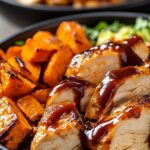 BBQ Chicken & Roasted Sweet Potato Bowls 5 BBQ Chicken & Roasted Sweet Potato Bowls